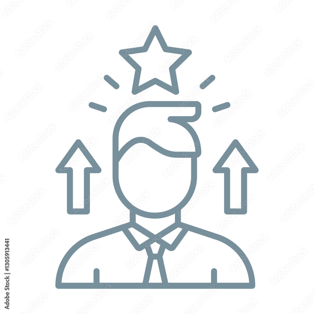 Obraz premium Motivation Icon