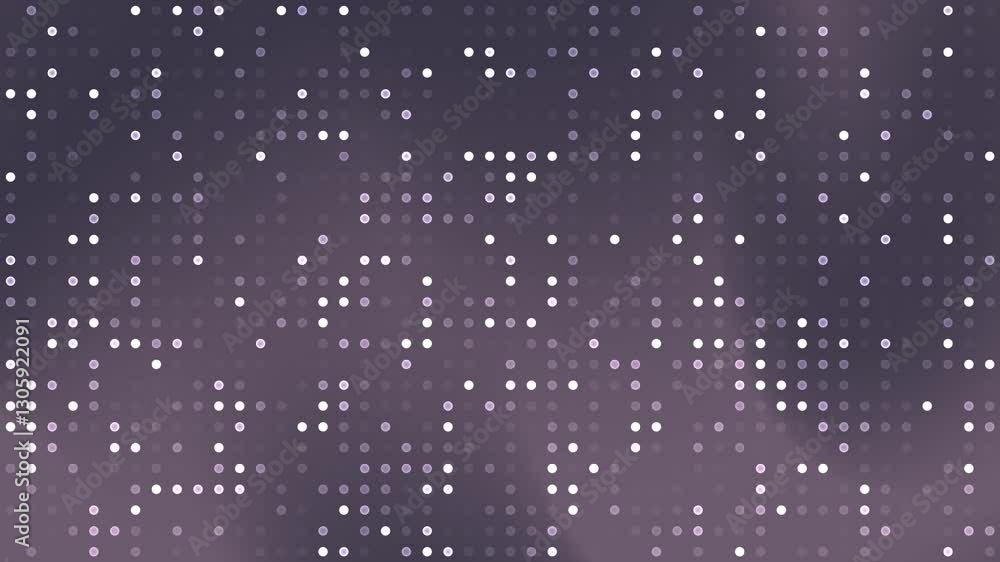 Twinkling digital particles forming a dynamic matrix-like pattern, ideal for technology and data visualization in science documentaries or fintech advertisements. Twinkling digital particles forming a dynamic matrix-like pattern, ideal for technology and data visualization in science documentaries or fintech advertisements.