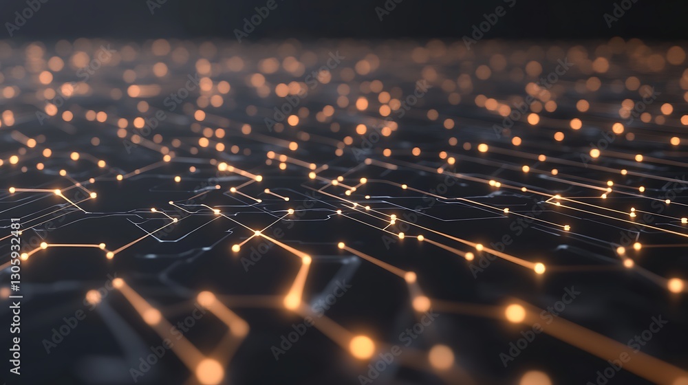 Fototapeta premium ahmadwahyuutomo776@gmail.com Futuristic image depicting the evolution of global finance with AI enhancements.