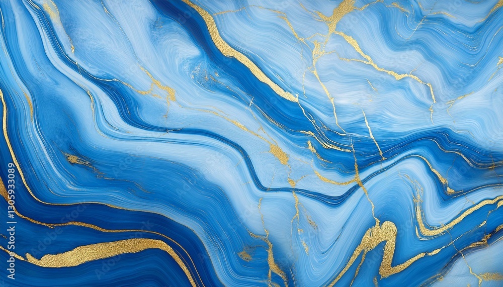 Elegant blue marble texture with gold metallic veins, r luxurious backgrounds and modern decor. Elegant blue marble texture with gold metallic veins, r luxurious backgrounds and modern decor.