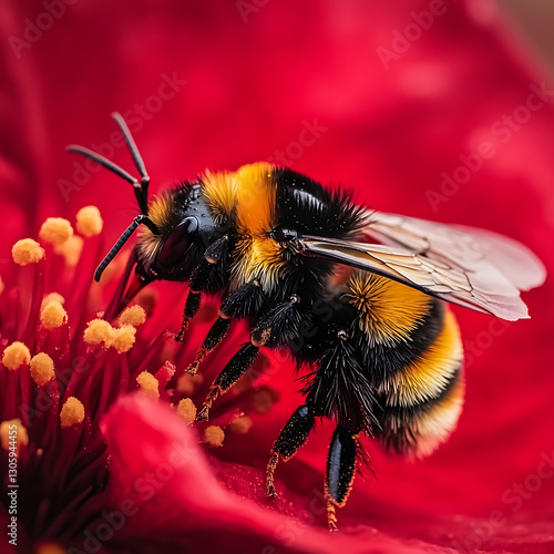 bee on flower
