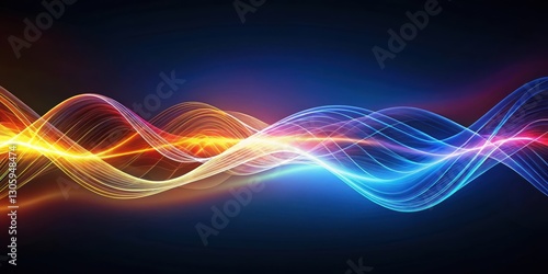 Abstract of dynamic energy waves flowing gracefully, energy, abstract,wavy, flowing, dynamic, grace, movement, concept, motion
