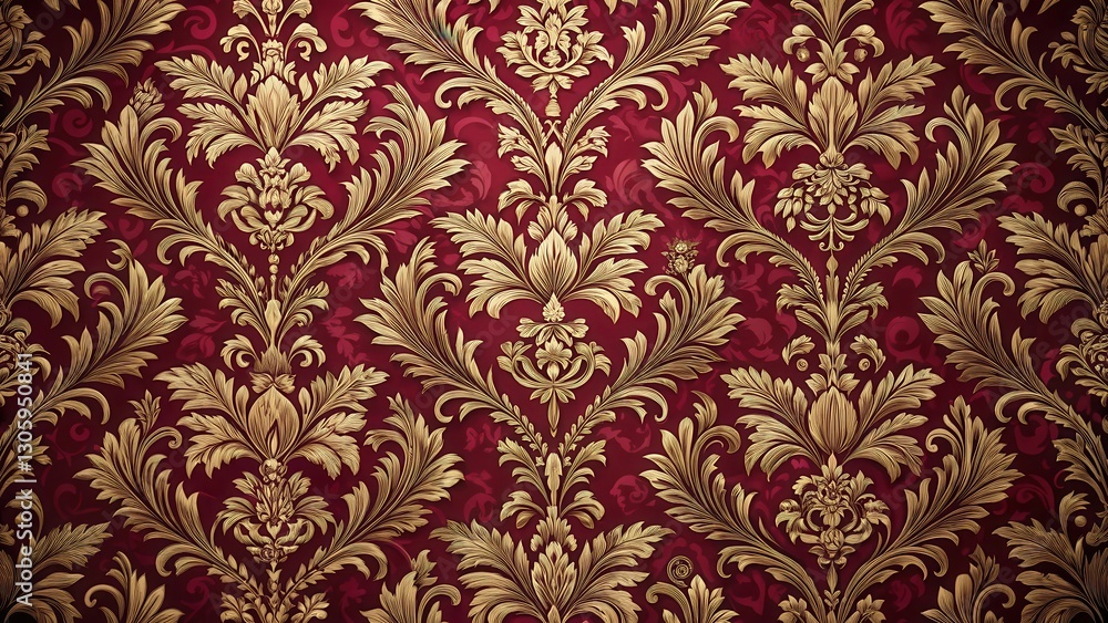 Luxurious Damask Floral Pattern on Velvet Fabric , timeless, rich, timeless, rich, ornate, sumptuous Luxurious Damask Floral Pattern on Velvet Fabric , timeless, rich, timeless, rich, ornate, sumptuous