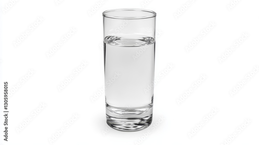Half-Filled Cylindrical Glass of Water Clean, Simple, Studio Shot, Product Photography, Transparency, Liquid Glassware,Still Life Half-Filled Cylindrical Glass of Water Clean, Simple, Studio Shot, Product Photography, Transparency, Liquid Glassware,Still Life