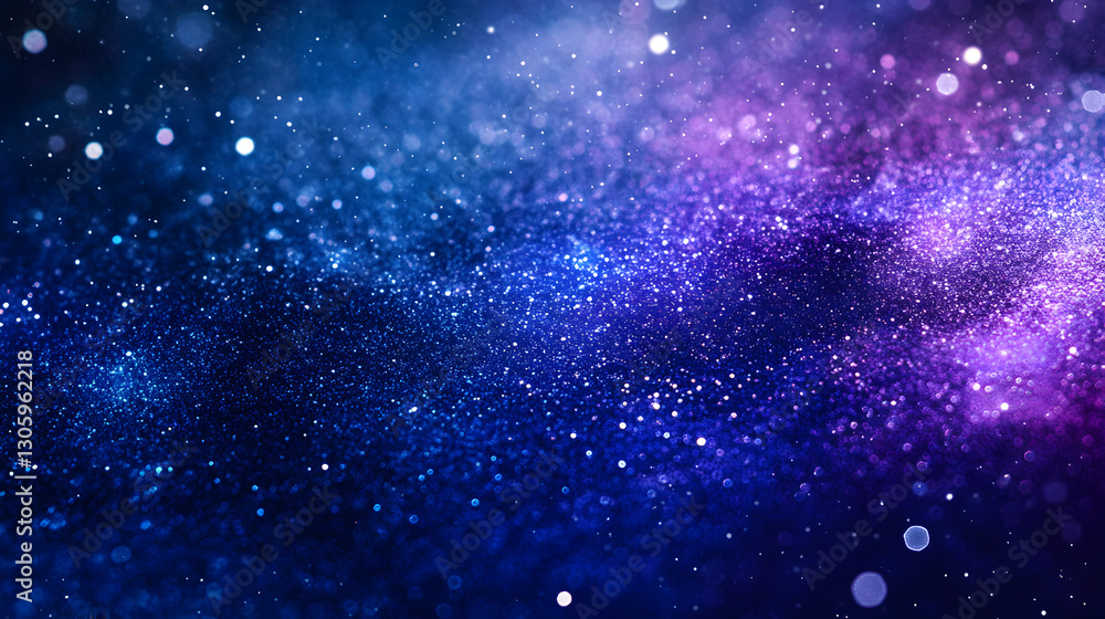 Fototapeta premium gradient with deep blue violet and subtle starry hints