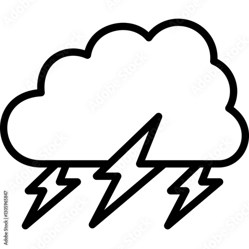 storm cloud icon