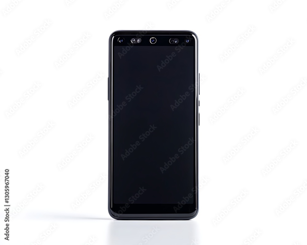 Black Smartphone on White Background (1) Black Smartphone on White Background (1)