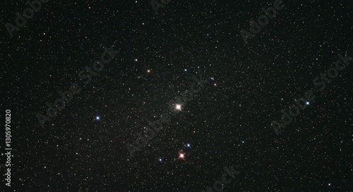 Stardust Canvas: A celestial tapestry of countless stars twinkles against a deep black canvas, presenting the awe-inspiring beauty of the universe.