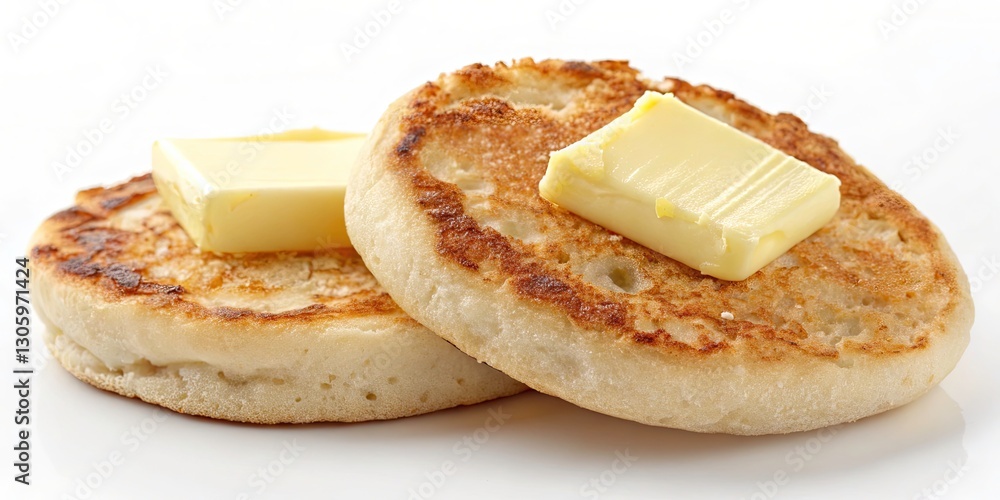 Surreal Toasted English Muffin with Butter: Dreamy Food Photography, Whimsical Breakfast, Melting Butter, Golden Crust, Artistic Food Surreal Toasted English Muffin with Butter: Dreamy Food Photography, Whimsical Breakfast, Melting Butter, Golden Crust, Artistic Food