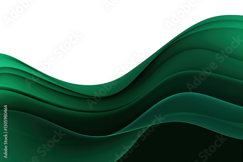 PNG Green wave backgrounds technology abstract.