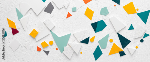 abstract modern white backg...