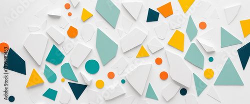 abstract modern white backg...