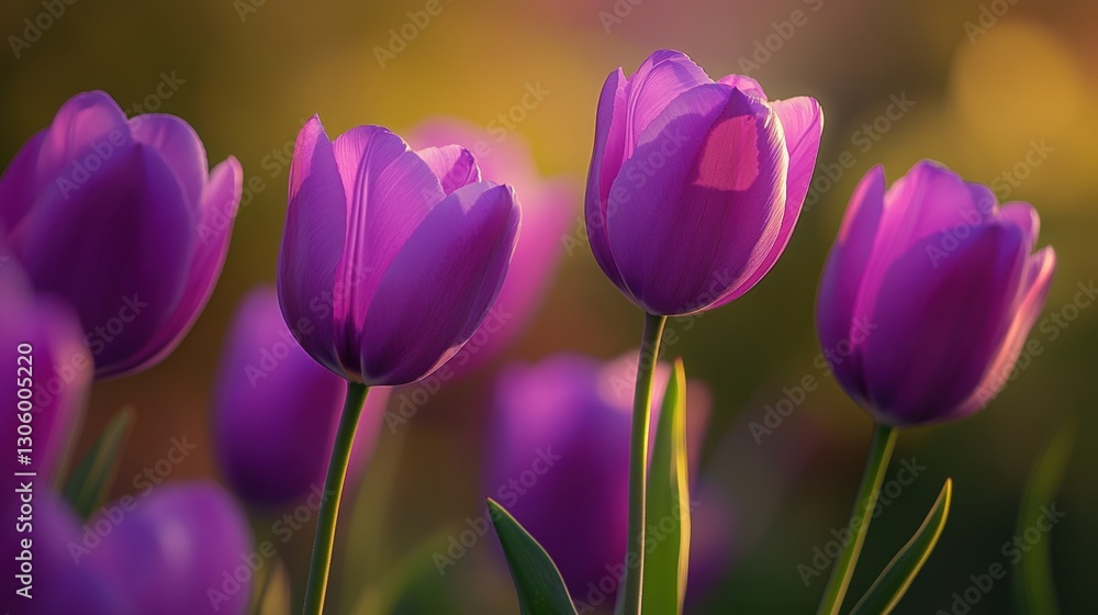 Beautiful tulip flower in Spring. Beautiful tulip flower in Spring.