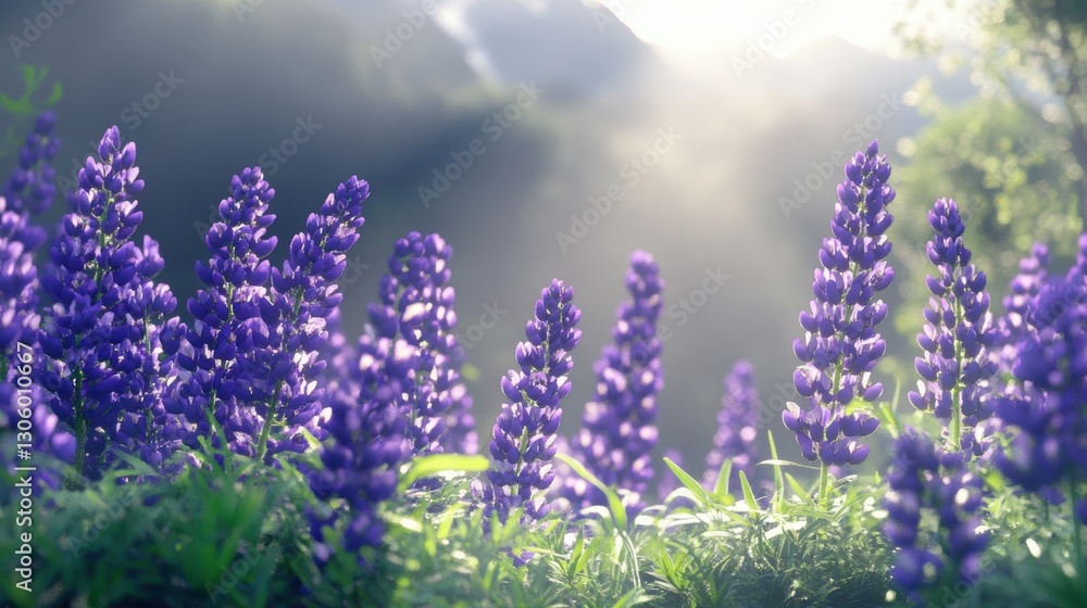 Obraz premium Beautiful colorful wild flowers in Spring.