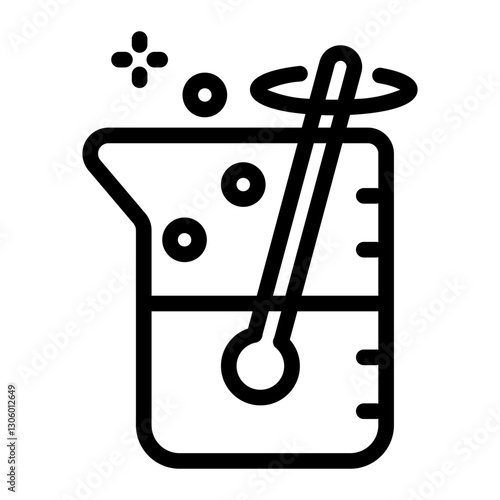 chemical Line Icon