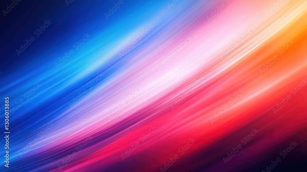 Obraz premium Abstract Diagonal Color Gradient Blur