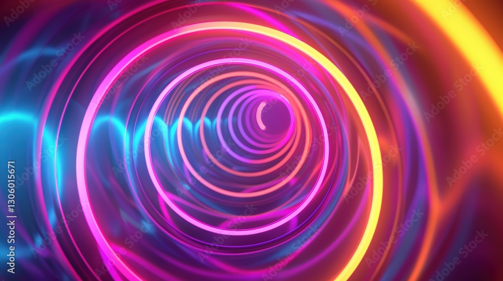 Vibrant swirling light patterns Vibrant swirling light patterns