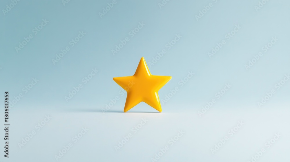 single bright yellow european star emblem stands prominently centered on pristine white background symbolizing and single bright yellow european star emblem stands prominently centered on pristine white background symbolizing and