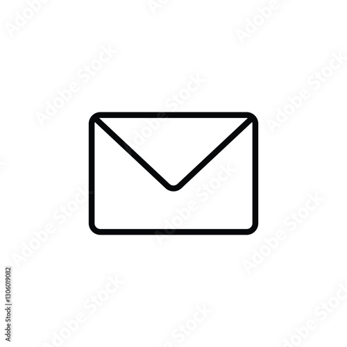 Envelope icon set. Mail icon set. email icon vector