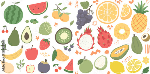 Tropical Fruits Collection