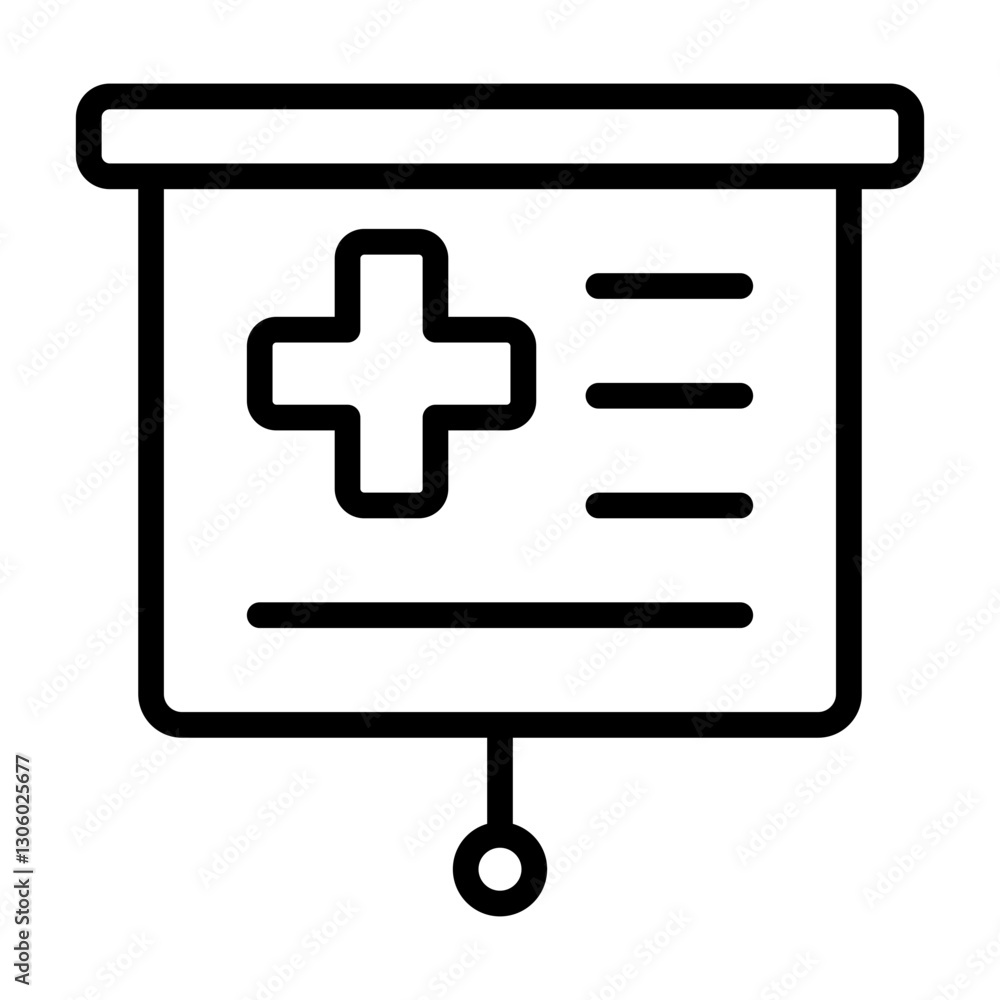 Fototapeta premium Emergency Training Icon