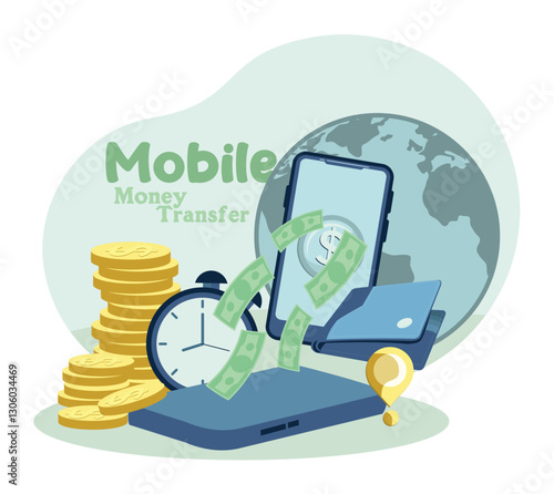  Mobile Money Transfer and global Financial Transactions.