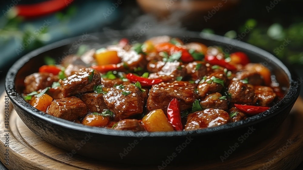 Delicious Beef Stew Recipe in a Pan. Delicious Beef Stew Recipe in a Pan.