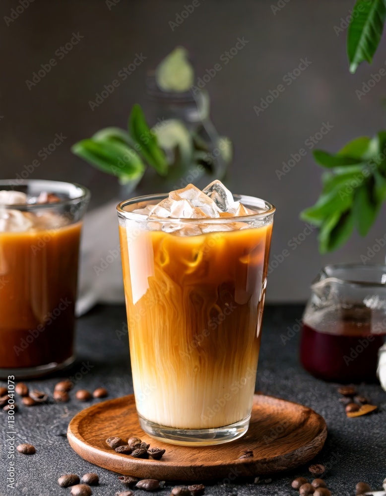 Vietnamese Iced Coffee with an Interesting Layer of Condensed Milk Vietnamese Iced Coffee with an Interesting Layer of Condensed Milk
