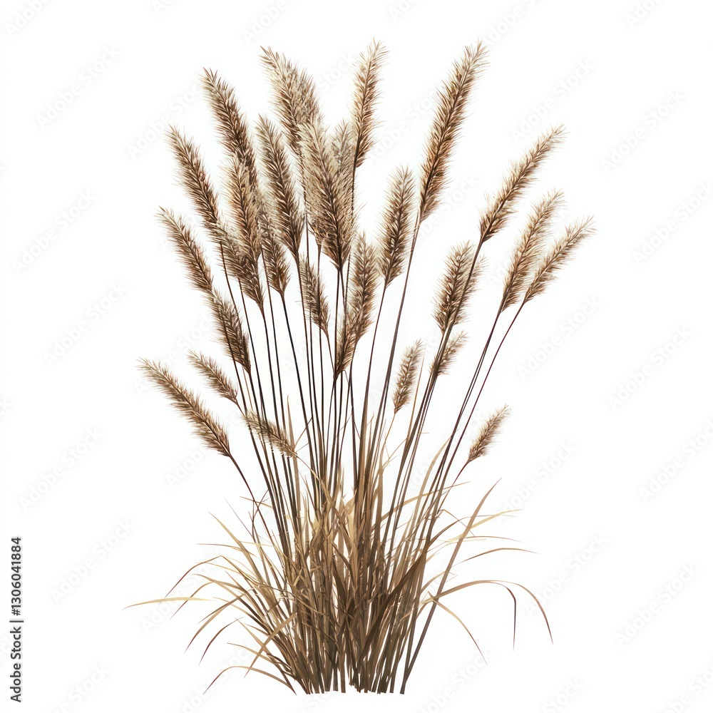 Fototapeta premium Wheat stalk transparent clipart