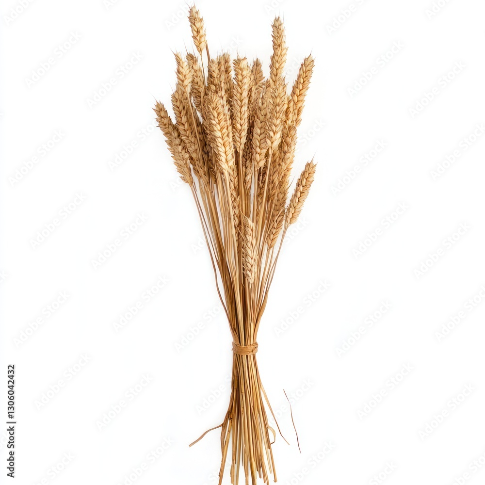 Fototapeta premium Wheat stalk transparent clipart