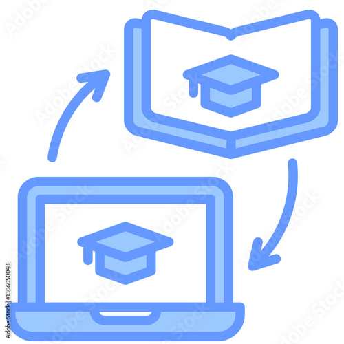 Blended Learning Icon