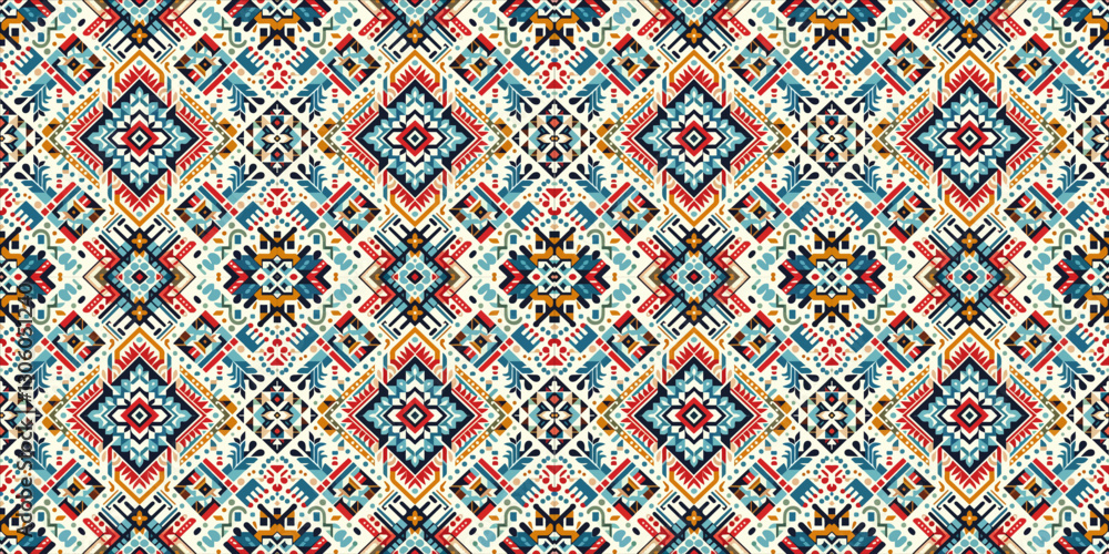 Tribal abstract seamless pattern Tribal abstract seamless pattern