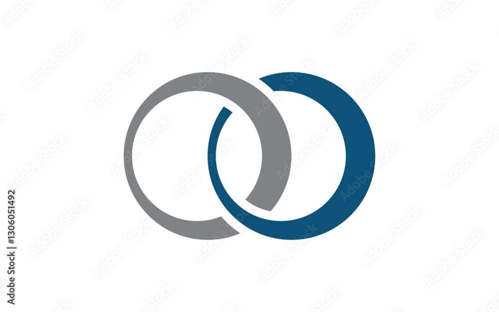 Linked Logo Business corporate illustration design Linked Logo Business corporate illustration design