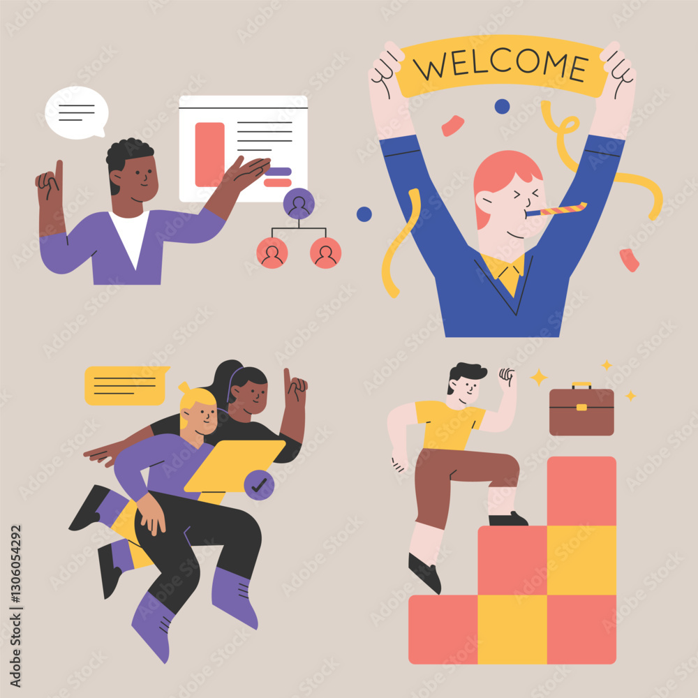 Clean Flat Icons Recruitment Interview Jobs Clean Flat Icons Recruitment Interview Jobs