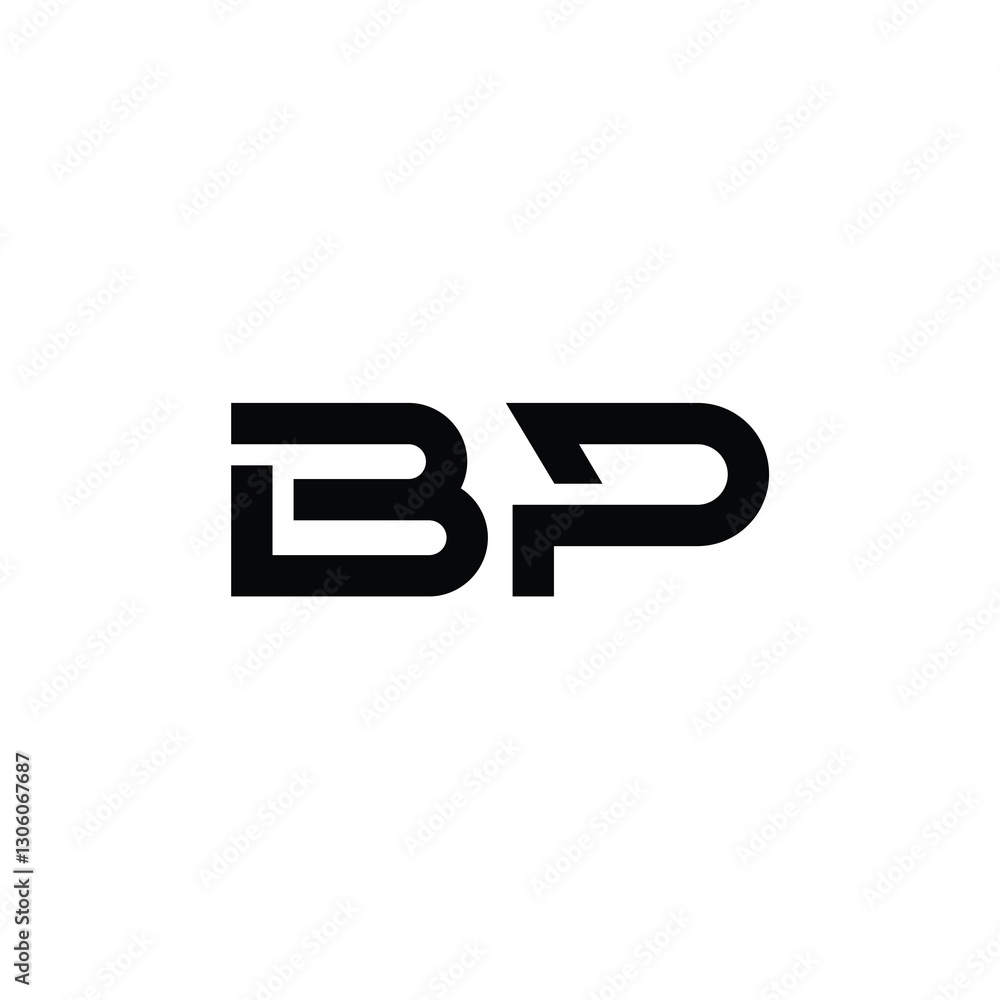 BP monogram logo design letter text name symbol monochrome logotype alphabet character simple logo BP monogram logo design letter text name symbol monochrome logotype alphabet character simple logo