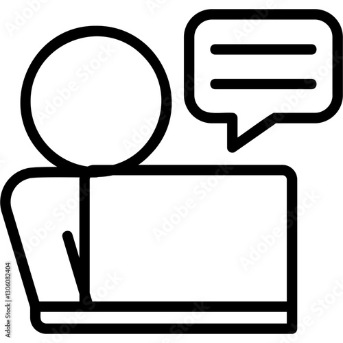 Digital Communication Icon