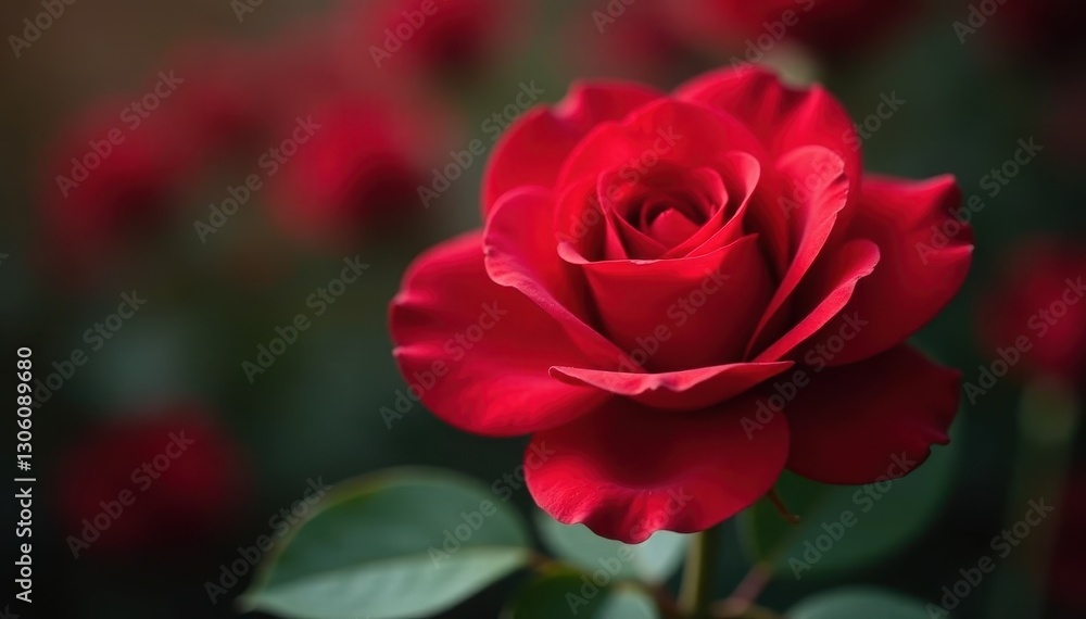 Perfect Valentine's Day rose, vibrant red, lush petals , photography, texture Perfect Valentine's Day rose, vibrant red, lush petals , photography, texture