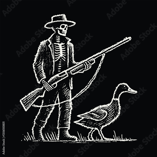 Hand drawn vector sketch