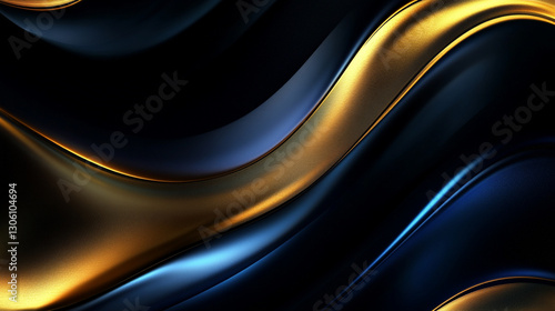 black and yellow abstract background