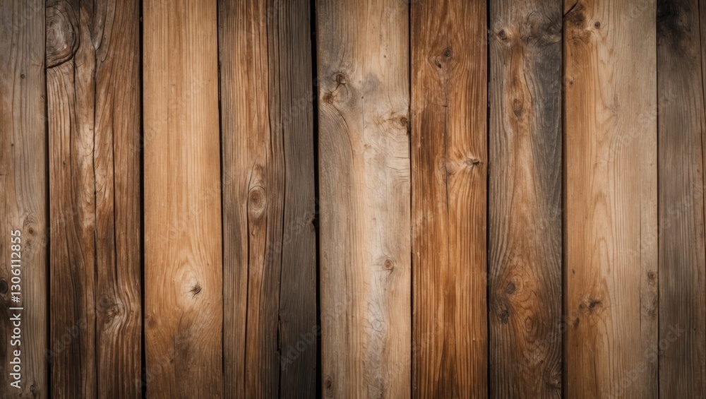 Naklejka premium Textured wooden background showcasing natural colors and patterns ideal for rustic designs and nature-themed projects.