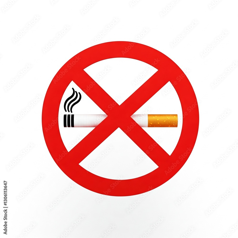 Obraz premium no smoking sign