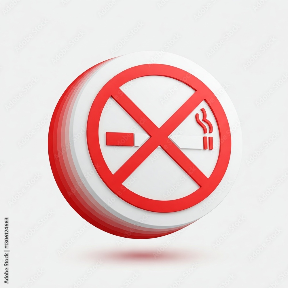 Obraz premium no smoking sign