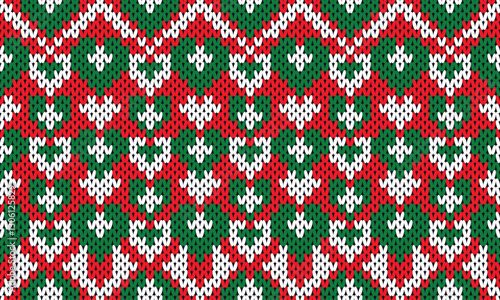 Seamless printable knitting patterns, wallpapers, ultra-high resolution raster illustrations, print-on-demand patterns