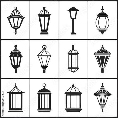 Minimalist Light Fixtures Line Art of Pendant, Table, and Wall Lamps