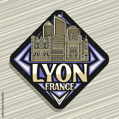 Vector logo for Lyon photo