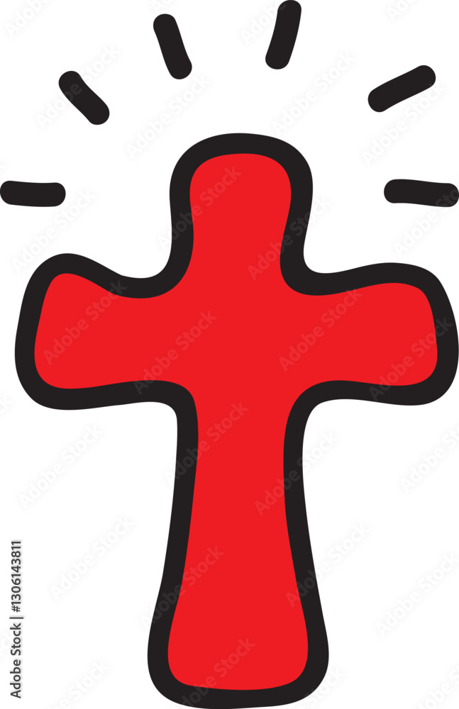 Obraz premium 십자가