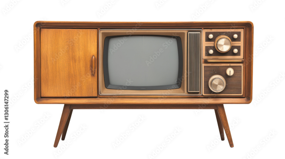 old tv isolated on white background old tv isolated on white background
