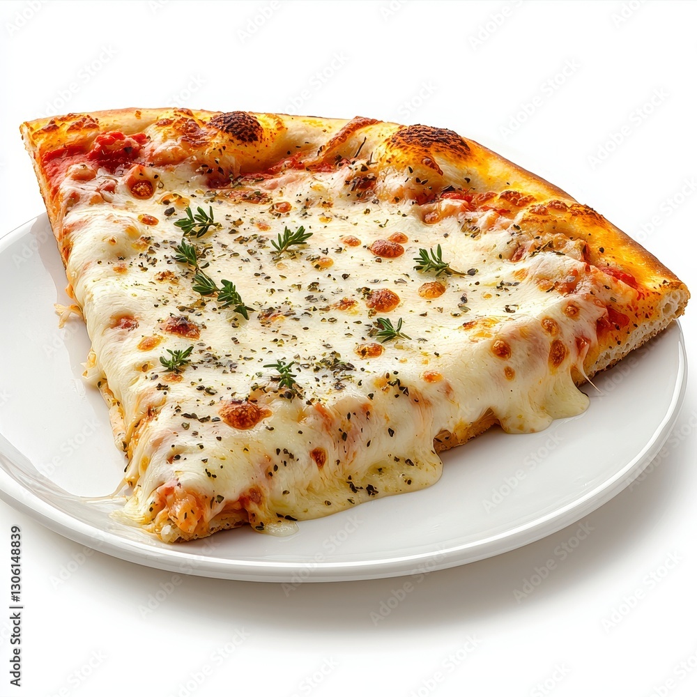 Delicious Pizza Slice on a White Plate A High-Resolution Image Showcasing the Creamy Mozzarella Cheese, Vibrant Tomato Sauce, and Fresh Herbs Perfect for Food Blogs, Restaurant Websites, and Culinary Delicious Pizza Slice on a White Plate A High-Resolution Image Showcasing the Creamy Mozzarella Cheese, Vibrant Tomato Sauce, and Fresh Herbs Perfect for Food Blogs, Restaurant Websites, and Culinary