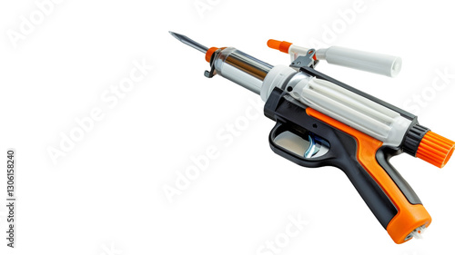 Syringe Gun: Medical Device Close-Up.