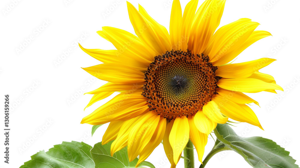 Obraz premium Vibrant Sunflower Close-Up. (1)